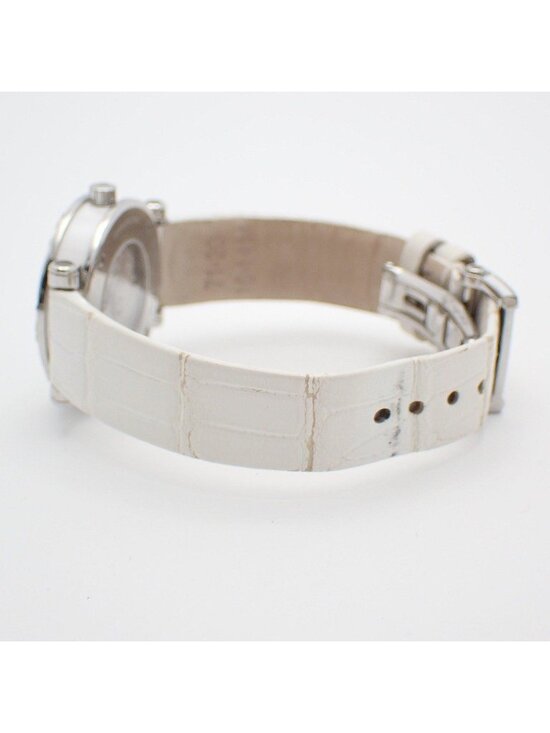 Tiffany & Co Atlas Date Automatic Watch White Dial Ceramic SS Leather Strap Pawn main image 6